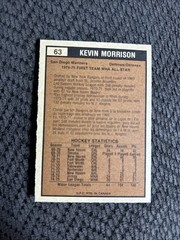 1975-76 OPC O PEE CHEE WHA 63 KEVIN MORRISON AS NM-MINT SAN DIEGO MARINERS GULLS