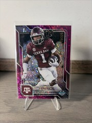 2025 Bowman University Chrome – Mario Craver #165 Fuchsia Mini-Diamond /225