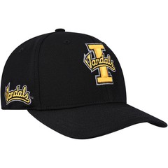 Men&rsquo;s-Top of the World Black Idaho Vandals Reflex Performance Flex Hat