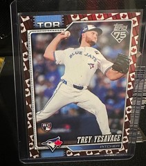Topps 26 Series 2 Trey Yesavage #620 Rookie Serial #25/76 Canadian Border