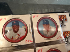 1963 SALADA COIN COMPLETE SET AARON MAYS CLEMENTE BANKS MANTLE MARIS BERRA NM/MT