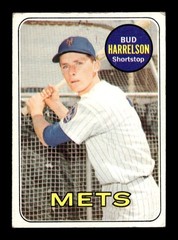1969 Topps #456 Bud Harrelson Mets VG *K5
