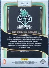 Betnijah Laney-Hamilton Silver Party Prizm SP 2025 Panini WNBA Select Premier