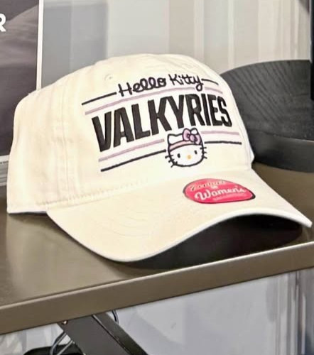 Golden State Valkyries x Hello Kitty Night Women’s WHITE Adjustable Hat 7/20/26