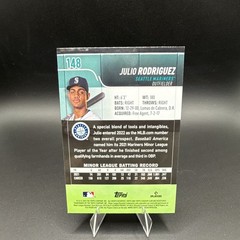 Topps 2022 Stadium Club Julio Rodriguez RC RARE 1991 Design Image Variation SSP