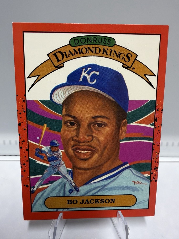 1990 Donruss Diamond Kings Bo Jackson #1 MYSTERY ROOKIE INCL W/PURCHASE!