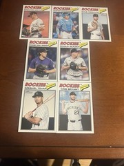 2026 Topps Heritage – Colorado Rockies – Base Team Set of (7)