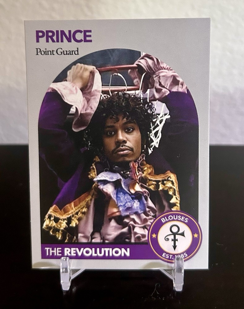 Dave Chappelle x Prince & The Revolution – Custom Blouses Retro Basketball Card