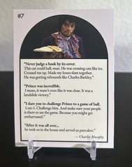 Dave Chappelle x Prince & The Revolution – Custom Blouses Retro Basketball Card