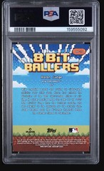 PSA 8 Aaron Judge 2026 Topps Series 1 Celebration 8 Bit Ballers #8B-10