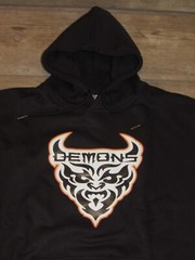San Francisco Demons XFL Black Royal Retros Hoodie Jacket Men&rsquo;s Size 2XL