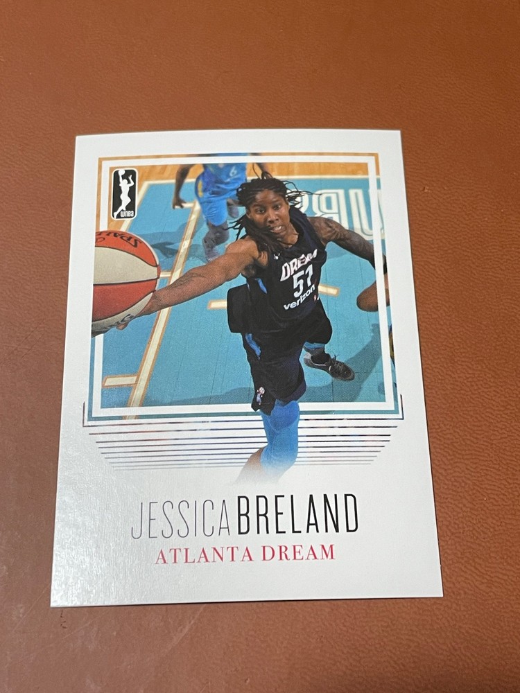 2018 Rittenhouse WNBA #4 Jessica Breland Atlanta Dream