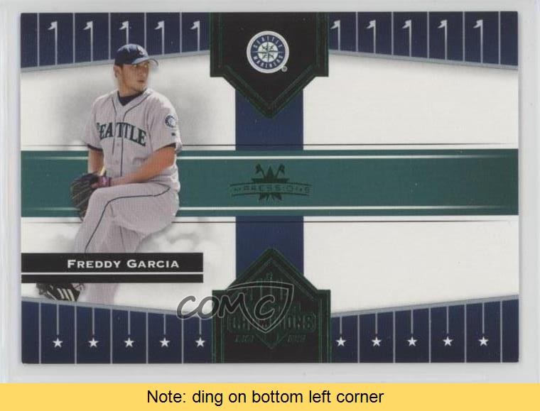 2005 Donruss Champions Green Impressions 4/25 Freddy Garcia #112 READ 5m0