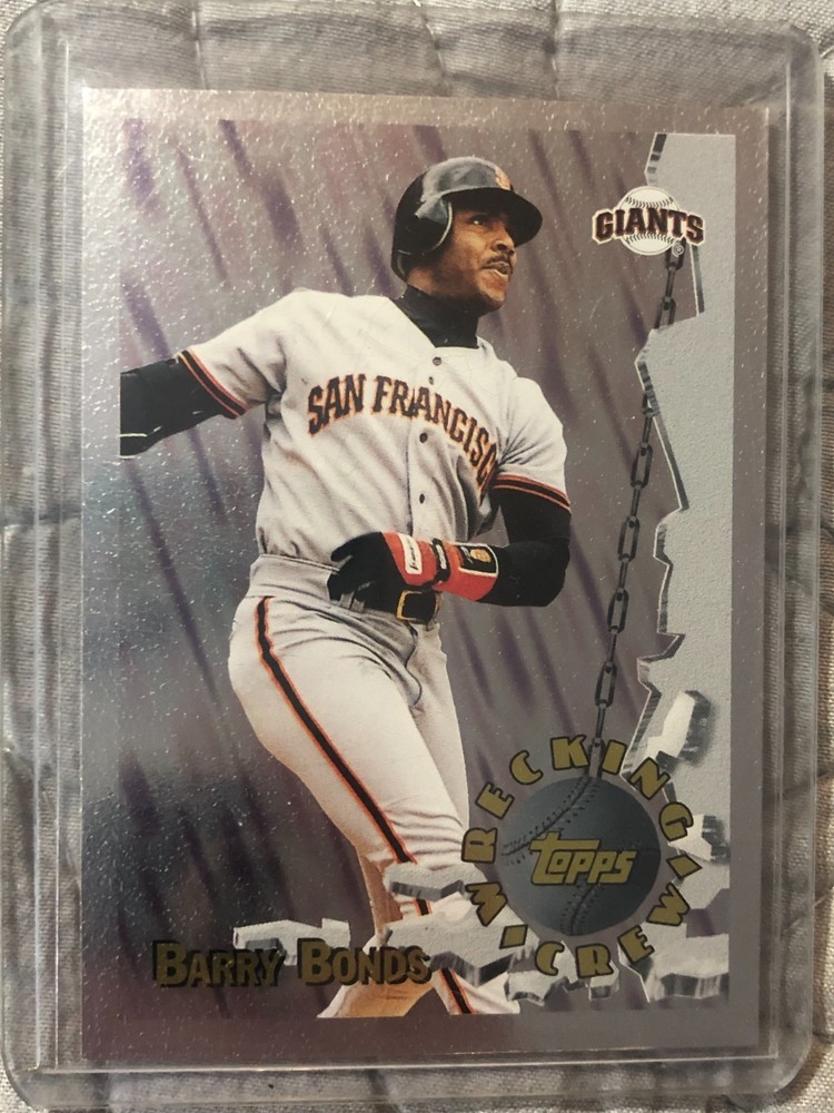 1996 Topps Chrome Wrecking Crew #WC3 Barry Bonds