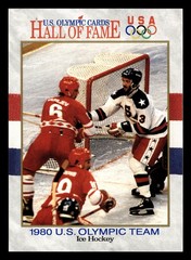1980 U.S. Olympic Team 1991 Impel U.S. Olympic Hall of Fame #70 USA
