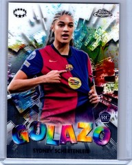 2025 Topps Chrome Golazo Sydney Schertenleib #G-24