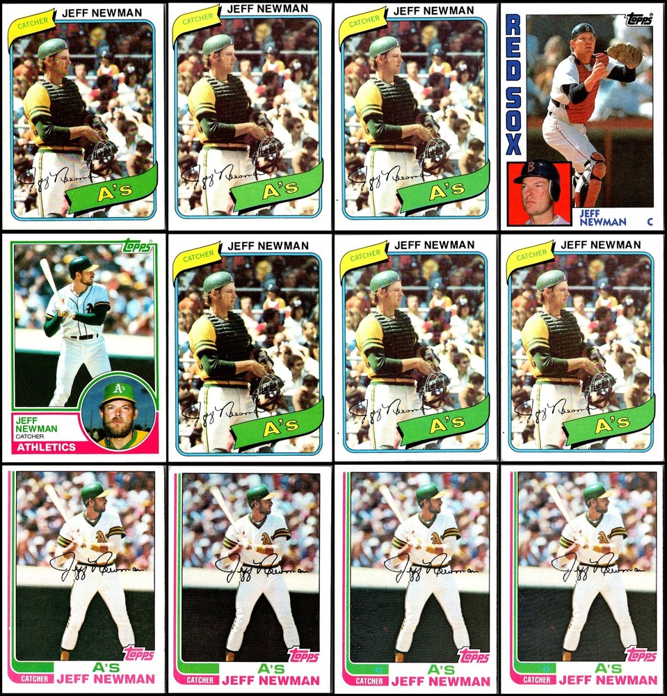 Topps Jeff Newman (23) Card Lot – Running Low – Final Chance to Order Today!