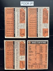 1972 Topps Baseball Cards 601-787 (P-NM) – You Pick – Complete Your Set