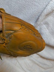 Spalding Baseball Glove Carl Yastrzemski 42-3421 Triple Crown Mitt RHT Great 2