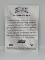2025 Topps Exalted WWE Aleister Black #67 White /150