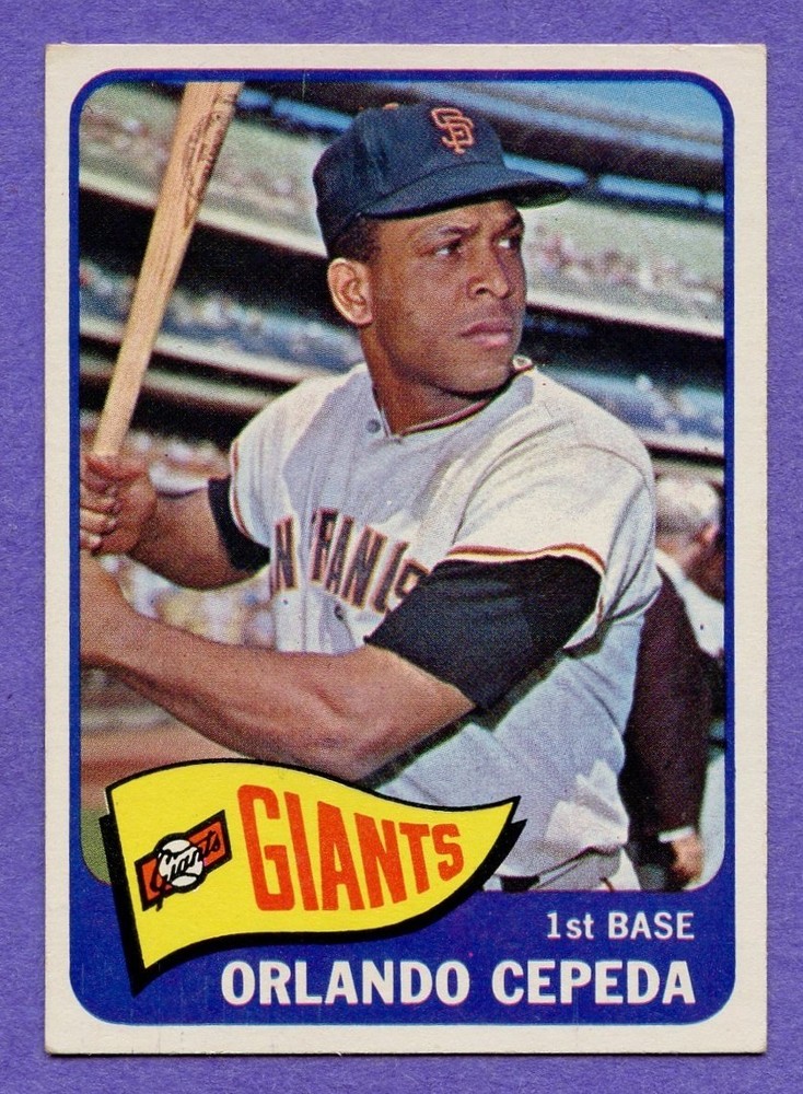 1965 Topps Orlando Cepeda #360 Braves Centered EX-MT
