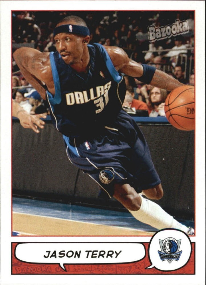 2004-05 Topps Bazooka #161 Jason Terry – BSK