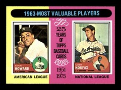 1975 TOPPS BASEBALL 176 TO 340 / SEE DROP DOWN MENU