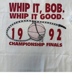 Vintage 1992 Bob Knight Indiana Hoosiers Whip It Bob Whip It Good All Sport XL