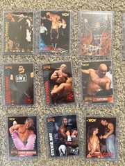 1999 Topps WCW/nWo Nitro 37-Card Lot – Mysterio Hart Jericho Eddie Goldberg nWo.