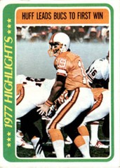 1978 Topps #1 Gary Huff Tampa Bay Buccaneers