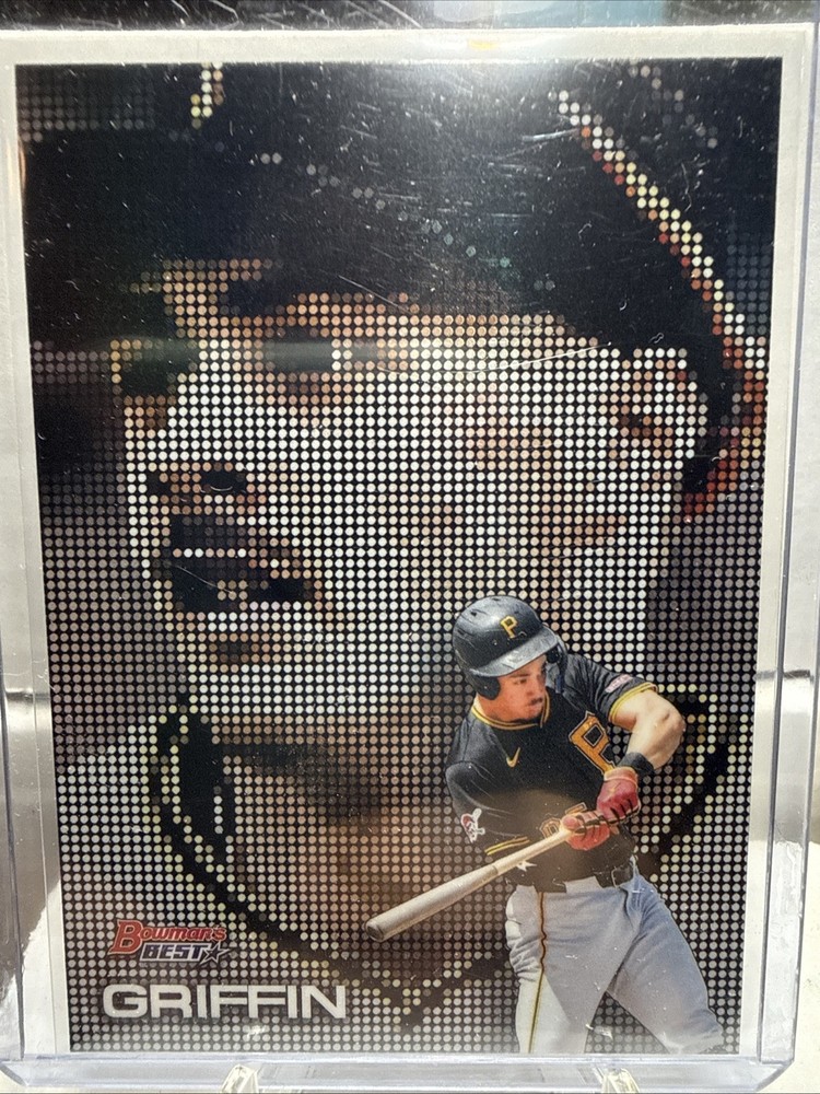 Topps 2025 Bowman&rsquo;s Best Konnor Griffin Pirates Pixel Portraits #P-15