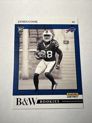 2022 Panini Instant Black And White B & W Rookie RC /649 James Cook
