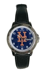 New York Mets Classic Men&rsquo;s Watch Black Band (NEW, but may need battery)