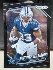 JAVONTE WILLIAMS 2025 Panini PRIZM Black Stars 1/1 #1 Dallas Cowboys