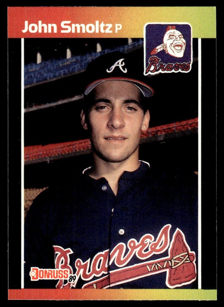 1989 Donruss John Smoltz Rookie #642 PACK FRESH