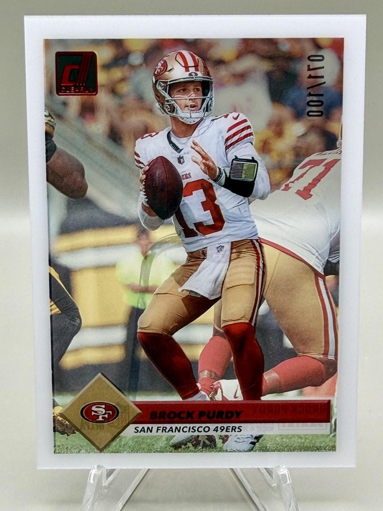 2023 Clearly Donruss Brock Purdy Retro 1993 Red #071/100