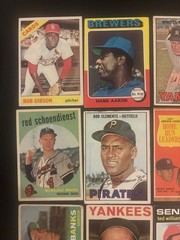 1950s 60s 70s Vintage Topps Hof Lot(125) Aaron Banks Berra Clemente Mantle Mays