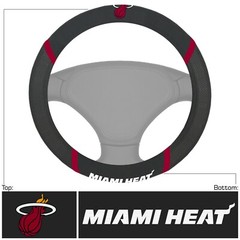 NEW 8PC NBA Miami Heat Car Truck Front Back Floor Mats Steering Wheel Cover MORE