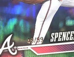 ☘️ TRUE GREEN ☘️ 2026 Topps Chrome Spencer Schwellenbach Refractor /99 Braves