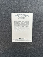 2024 Topps Allen & Ginter Nicky Cass Gold Foil Filigree /50 Content Creator