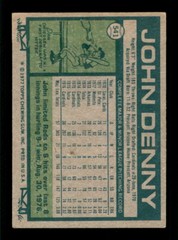 1977 Topps #541 John Denny