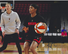 SYDNEY COLSON Signed 8.5 x 11 Photo Signed REPRINT Basketball WNBA Vegas ACES