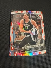 2025 Panini Prizm WNBA – Megan Gustafson #49 WNBA Logo Prizm