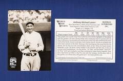 TONY LAZZERI, Yankees~Conlon Collection BASEBALL IMMORTALS Series 3~TSN~WWS~BSI