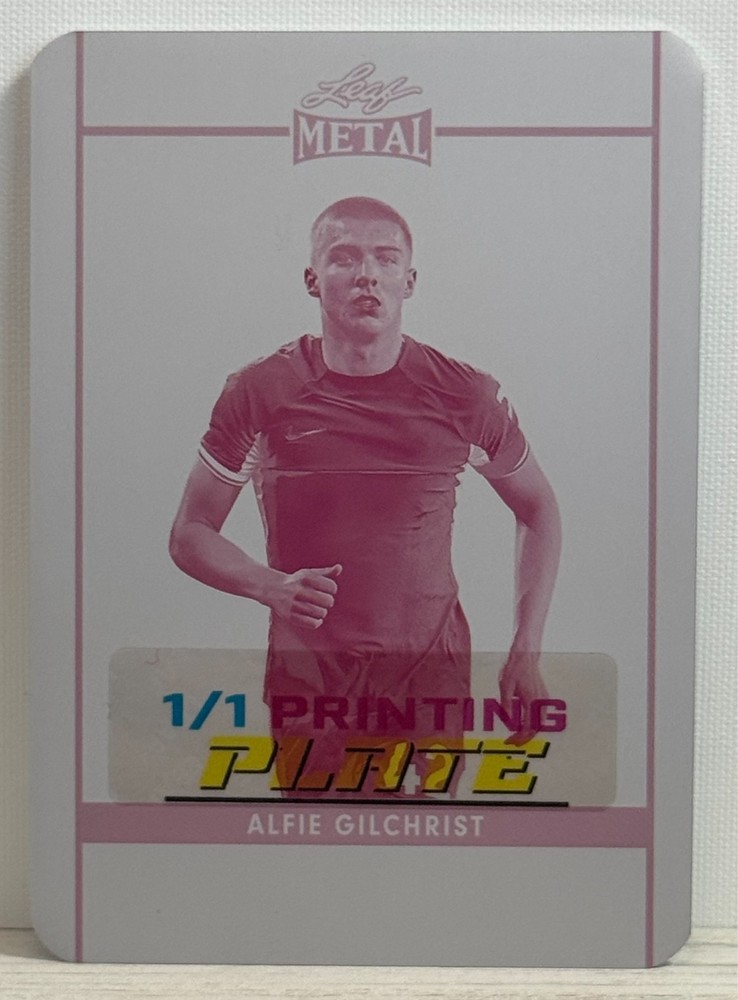2024 Leaf Collective Multi-Sport – Alfie Gilchrist – #LB-3 Printing Plate 1/1