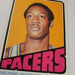 1972-73 Topps – #183 George McGinnis (RC) Vintage Basketball Card
