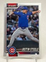 2026 Topps Series 2 #486 Justin Steele Chicago Cubs