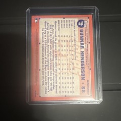 Topps 2026 Series 1 Gunnar Henderson 1991 Topps Koi Fish Parallel