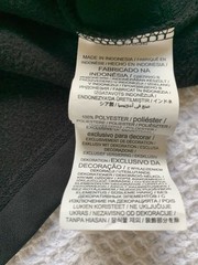Brooklyn Nets Fanatics Branded Men’s Size Large 3/4 Zip Pullover Black and Grey