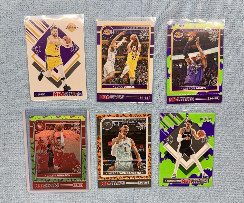PANINI HAUNTED HOOPS BUNDLE W/ Jalen Johnson Holo Bats Parallel 186/399 24-25
